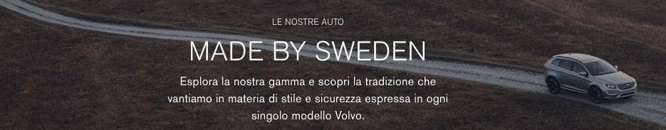 Scopri la gamma Volvo a Roma 