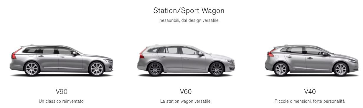 Station wagon Volvo