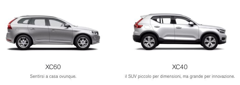 Suv e crossover Volvo a Roma